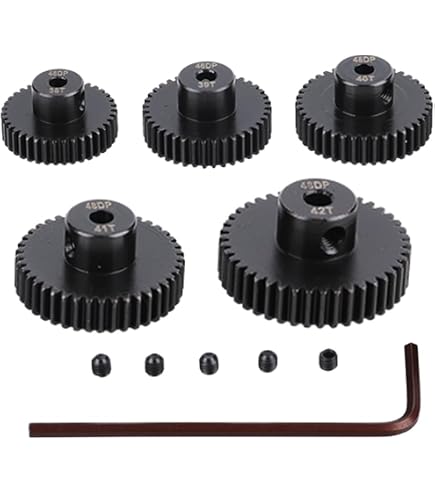 Amazon.com: AMOGOT RC Steel Metal Spur Diff Differential Main Gear
